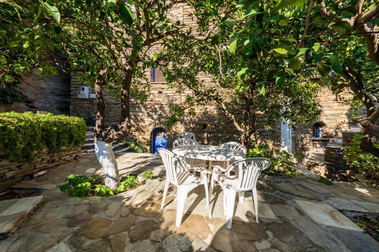 Anezas Mansion Stone-Built Traditional Villa Chones Exterior photo